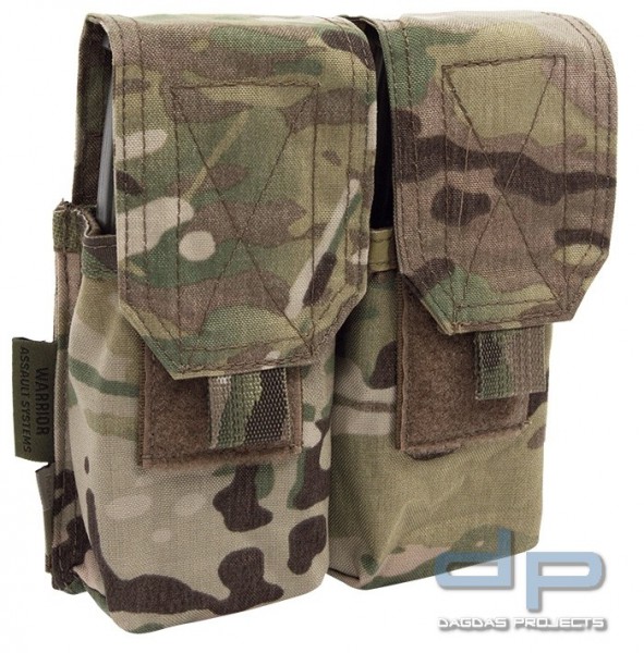 Warrior Doppelmagazintasche G36 Multicam