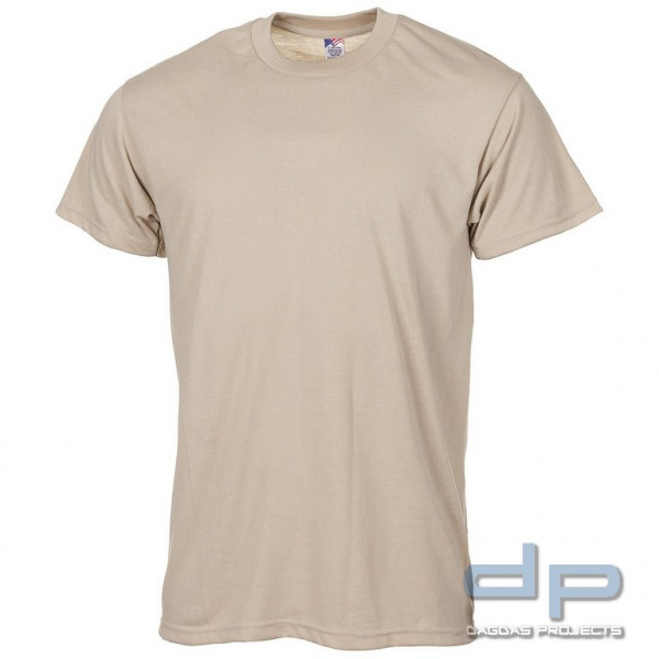US T-Shirt, sand, 3er Pack, &quot;MADE IN USA&quot;, neuwertig Größe: L/42-44