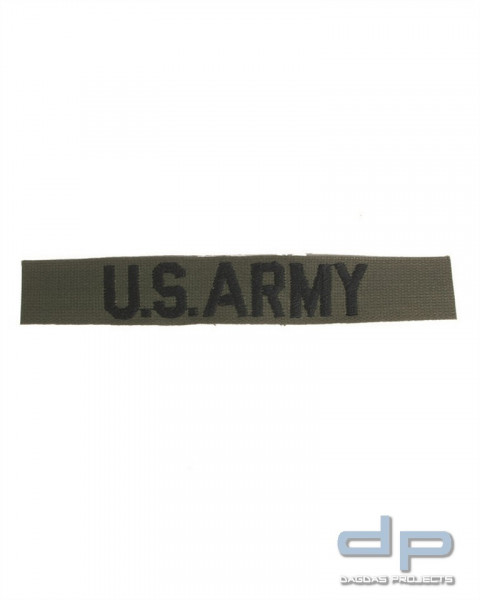 US SCHRIFTZUG TEXTIL US ARMY OLIV