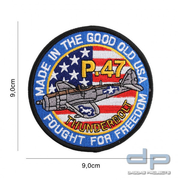 Emblem Stoff P-47 Thunderbolt #8102
