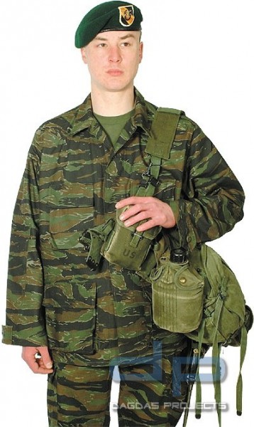 US BDU Feldjacke Tru-Spec Flecktarn