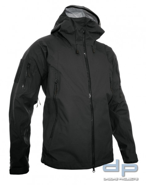 4-14 FACTORY RAIN JACKET ATACAMA in Schwarz und Oliv