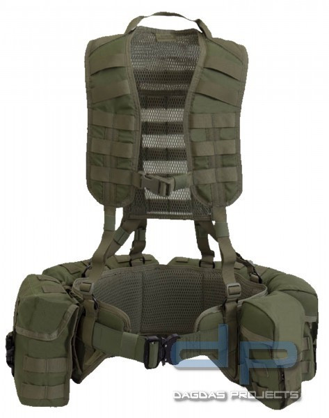 Warrior Patrol Belt Kit PBK (taktisches Gürtel Set) in dunkeloliv