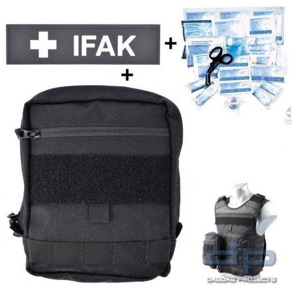 COP® Erste-Hilfe-Set Molle inkl Patch IFAK u. Verbandstofffüllung DIN13157