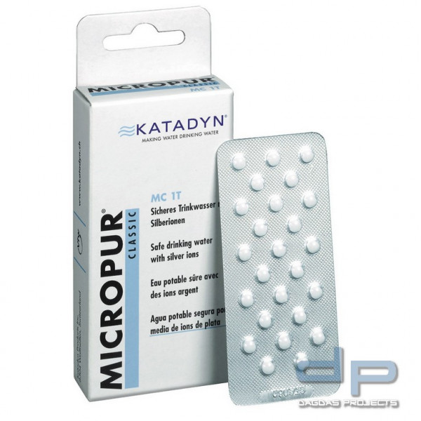 Katadyn, &quot;Micropur MC 1T&quot;, 100 Tabletten
