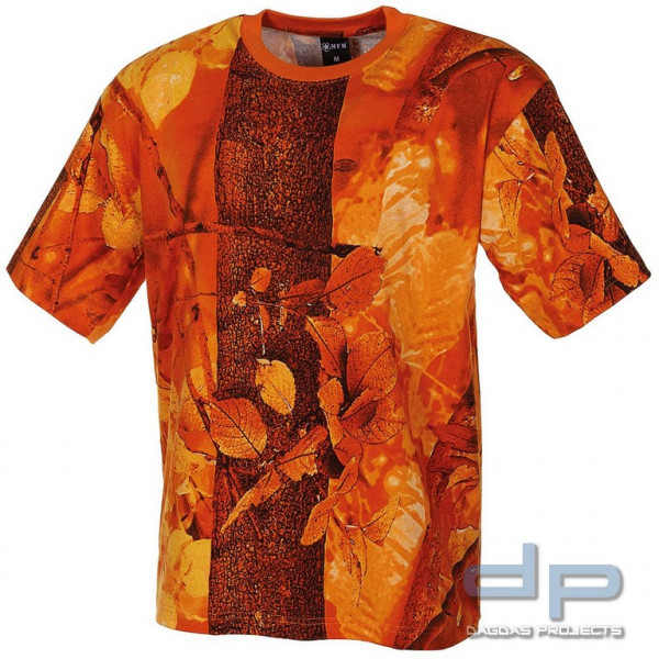 US T-Shirt, halbarm, hunter-orange, 170 g/m²