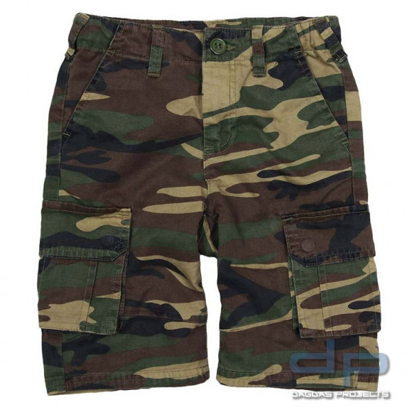 Kids Cargo Short Camo