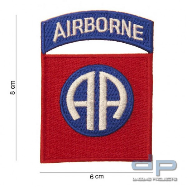 Emblem Stoff 82nd Airborne Division #3018