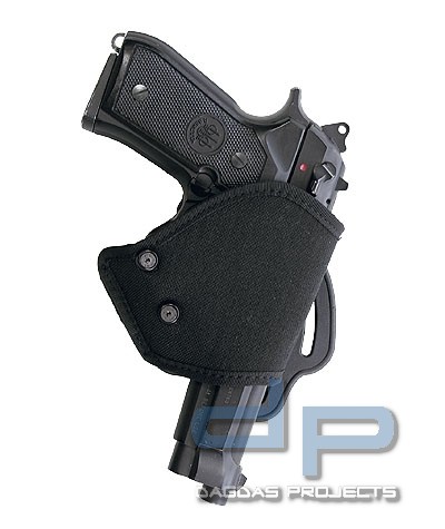 Vega Cordura Holster für Glock 17/19/22/23/25/26/27/28/31/32/33/37/38 - Rechts