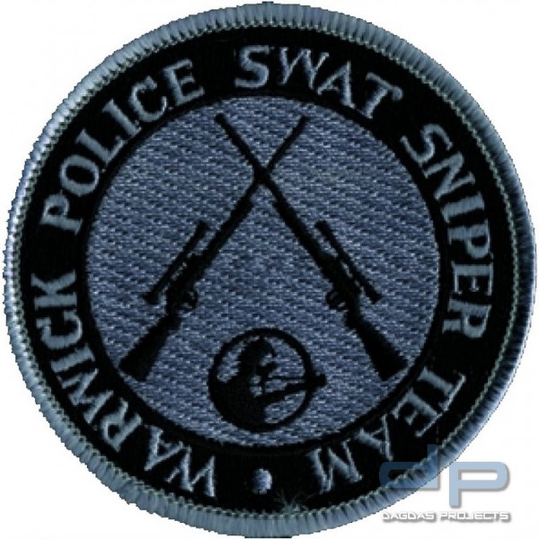 Stoffaufnäher - Warwick Police S.W.A.T. Sniper Team