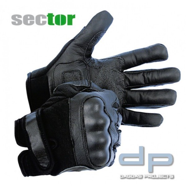 sector Handschuh mit Prokektoren kunststoffverstärkt