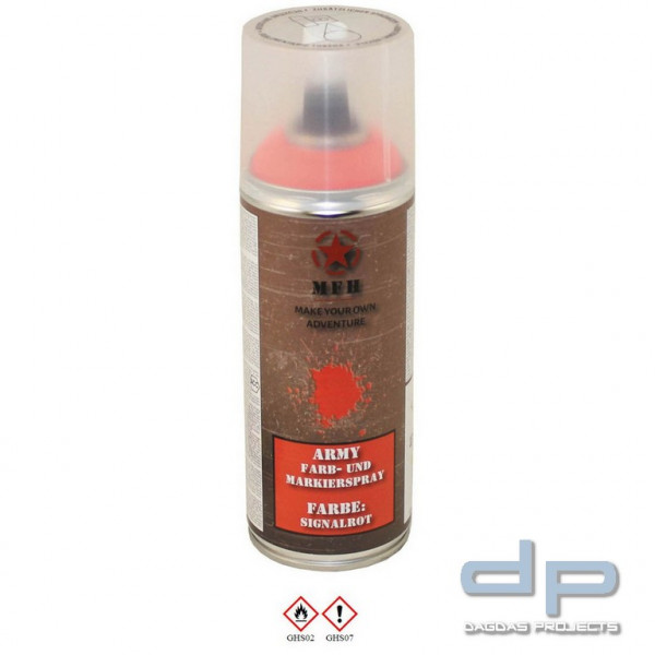 Farbspray, &quot;Army&quot; SIGNALROT, 400 ml
