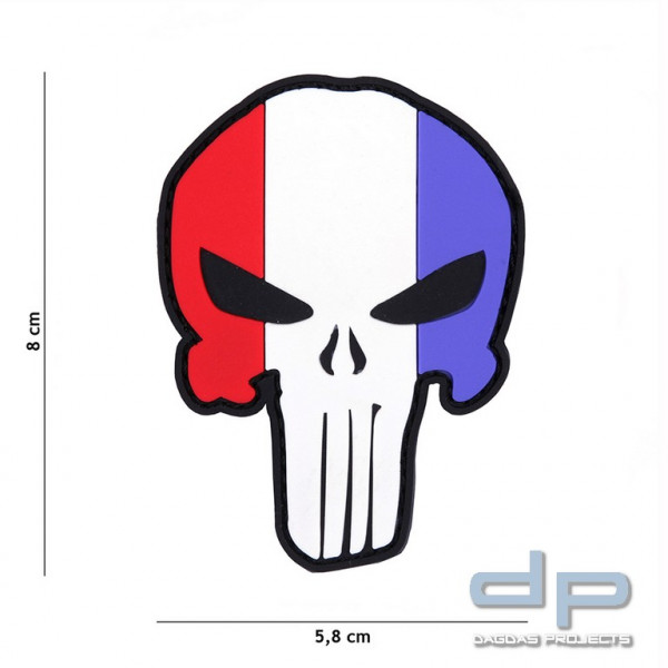 Emblem 3D PVC Crazy Punisher