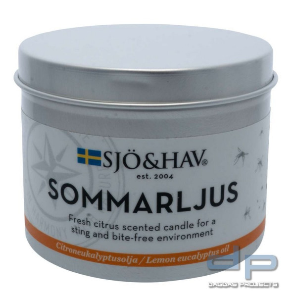 SJÖ&amp;HAV - Sommarljus (Duftkerze mit Insektenschutz)