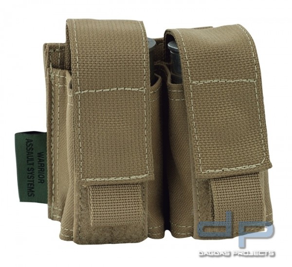 Warrior Double 40mm Pouch Coyote