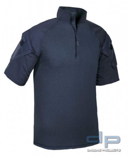 TRU-Spec 1/4 Zip Combat Shirt Kurzarm Navy