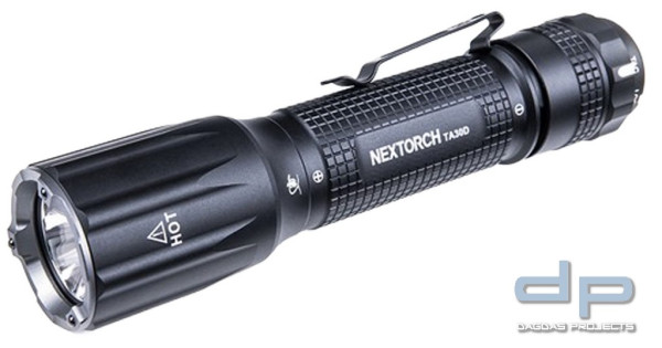Nextorch - Taschenlampe TA30D Set mit FR-1 Ring (2200 Lumen)