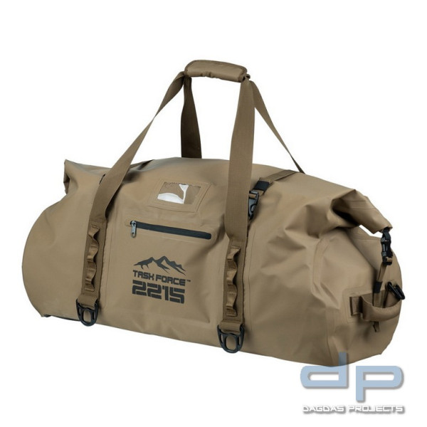 TF-2215 Wasserdichte Einsatz-Reisetasche 90 l in Coyote und Ranger Green