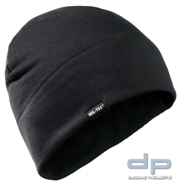 MIL-TEC ARMY BEANIE SOFT FLEECEMÜTZE Schwarz