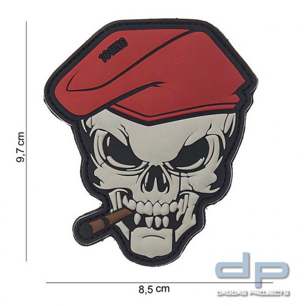 Emblem 3D PVC Skull Zigarre