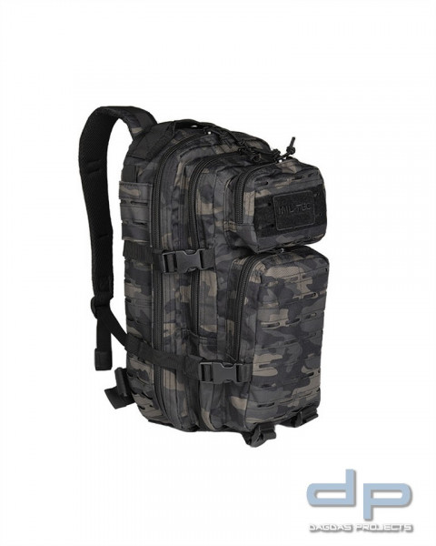 US ASSAULT PACK SM LASER CUT DARK CAMO VPE 2