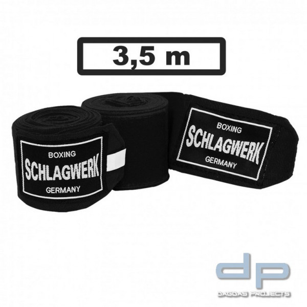 SCHLAGWERK Box - Bandagen mit Daumenschlupf, (3,5 m)