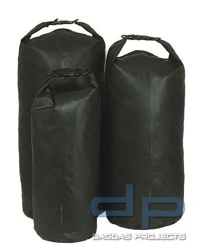 Mil-Tec Wasserdichter Packsack schwarz 30 Liter