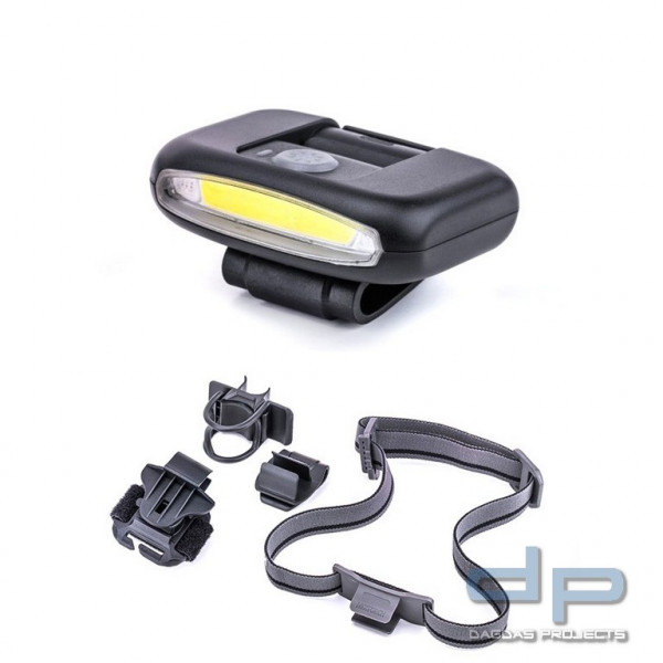 Nextorch® UT10 LED Clip-/Kopflampe inkl. Akku/USB-C, Modell 2024