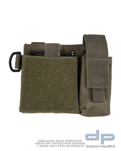 MOLLE ADMIN POUCH OLIV 5er Pack