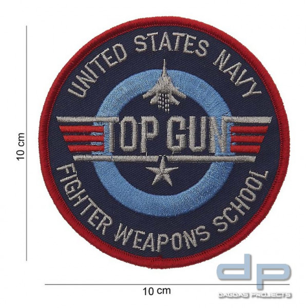 Emblem Stoff Top Gun Fighter Weapons School