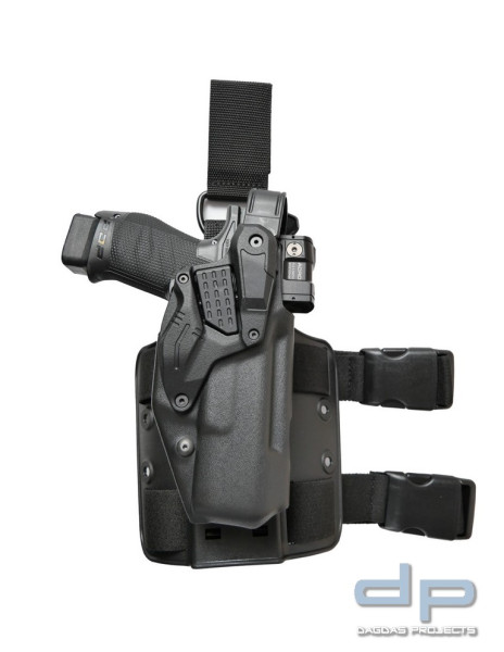 BIANCHI® 3004LPVE Taktisches Oberschenkelholster, Kunststoff, D-Ring