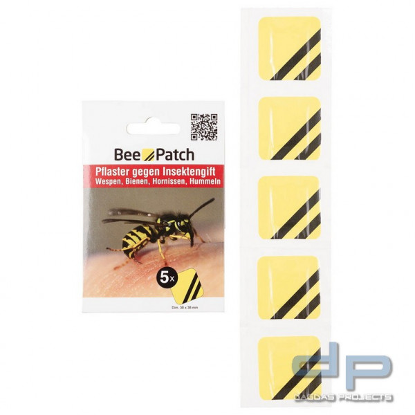 Insektenpflaster, &quot;Bee Patch&quot;, 5er Pack