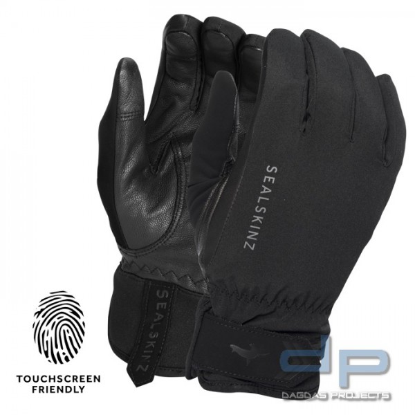 Handschuhe SealSkinz All Season Touchscreen Glove Black/Charcoal