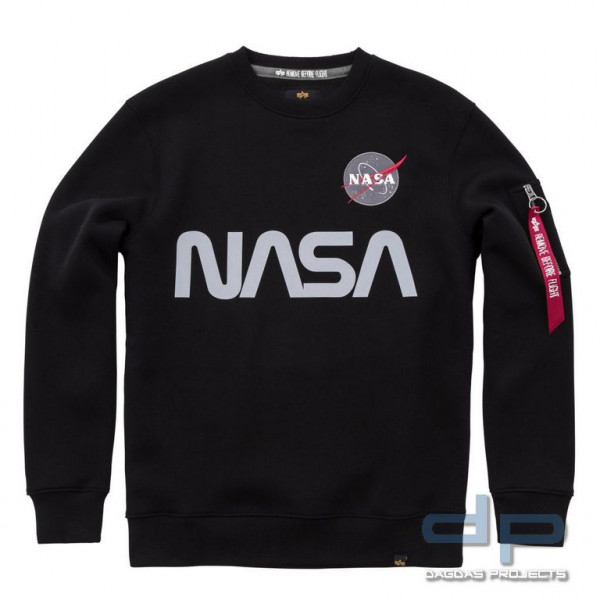 Alpha Industries NASA Reflective Sweater in verschiedenen Farben