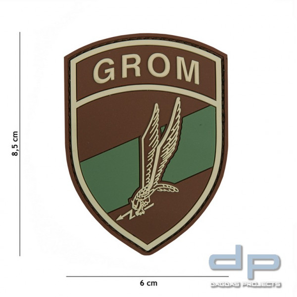 Emblem 3D PVC GROM multi