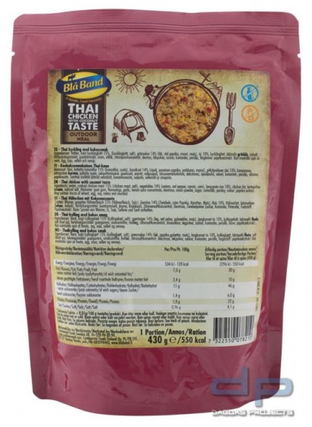 Bla Band Outdoor Meal Wet Pouch - Chicken Curry