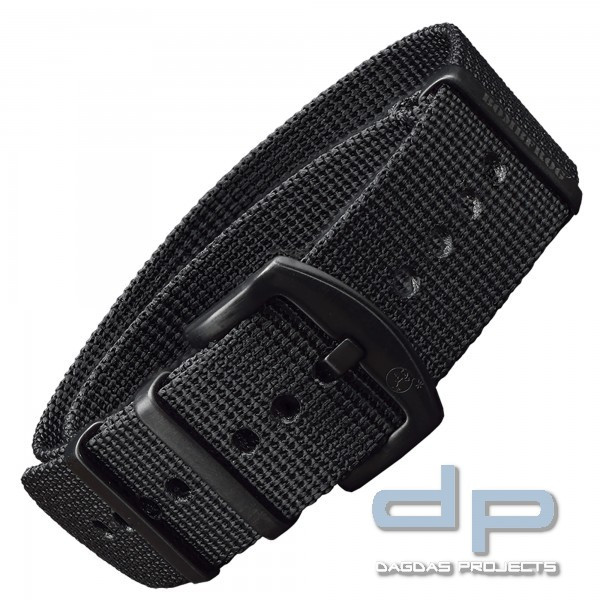 BOMBFROG© NATO STRAPS ARMBAND (SCHWARZE SCHNALLE)