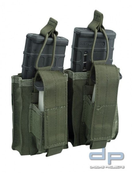 Magazintasche Condor M14 G36 Double Kangaroo Oliv