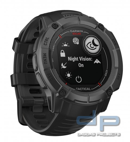 GARMIN INSTINCT® 2X SOLAR -TACTICAL EDITION SMARTWATCH 50MM IN VERSCHIEDENEN FARBEN