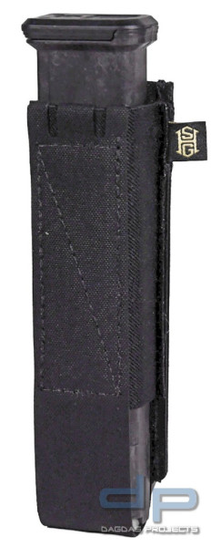 HSG - EP-X Elastic Extended Pistol Mag Pouch MOLLE in Schwarz und Dunkeloliv