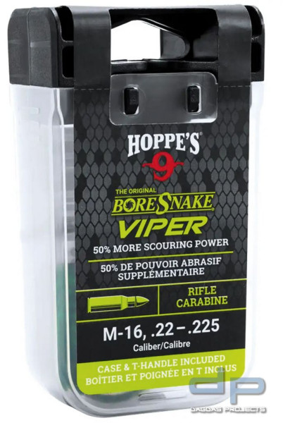 Hoppe's BoreSnake Viper Laufreiniger Kurzwaffe (9mm, 38, 380, 357)