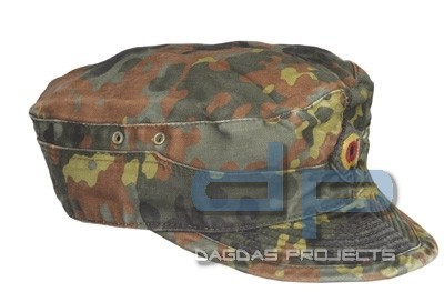 BW Feldmütze Flecktarn Heer Gebraucht