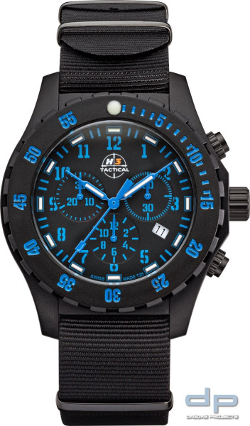 H3TACTICAL Trooper Blue Chronograph Nato