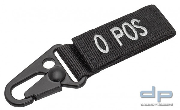 Tactical Keyholder Blood O POS 5er-Pack