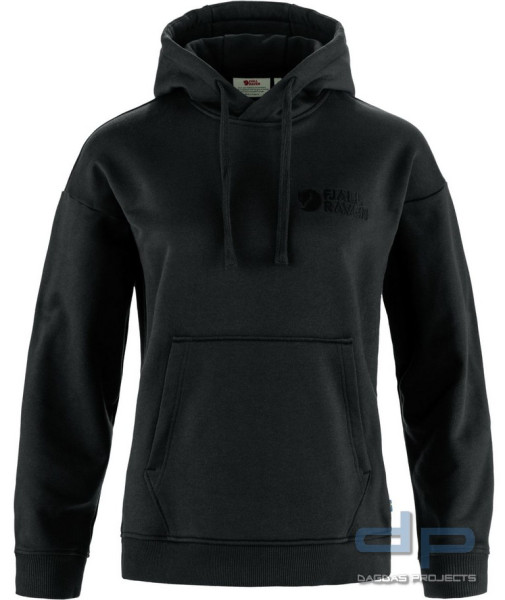 Fjällräven - Classic Hoodie W (Damen-Hoodie) in Schwarz und Tan