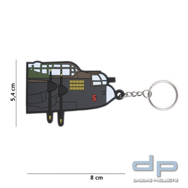 Schlüsselanhänger 3D PVC Avro Lancaster #112