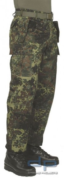 BW Feldhose Commando Flecktarn BW-Größe: 6-15