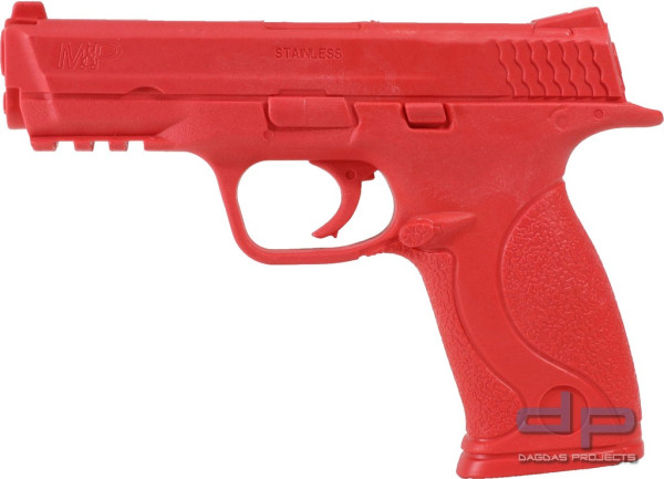 Kwon Trainingspistole Hartplastik rot