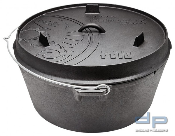 PETROMAX FEUERTOPF DUTCH OVEN FT18-T (OHNE FÜSSE)