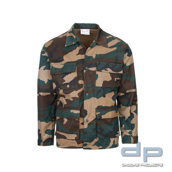 Kinder BDU Jacke woodland